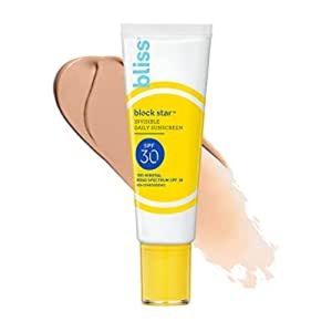 Bliss Tinted Sunscreen | SPF 30 |Non-Greasy & Non-Irritating | Vegan | 1.4 fl oz